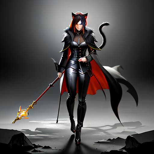  (dark shot:1.4), 80mm, 1. A cat wizard in a black robe holding a staff. 2. A rocker cat in a red leather jacket and leather pants. 3. A glam rock cat with painted eyes in a white shirt with Pikachu., soft light, sharp, exposure blend, medium shot, bokeh, (hdr:1.4), high contrast, (cinematic, teal and orange:0.85), (muted colors, dim colors, soothing tones:1.3), low saturation, (hyperdetailed:1.2), (noir:0.4) hyperrealistic, full body, detailed clothing, highly detailed, cinematic lighting, stunningly beautiful, intricate, sharp focus, f/1. 8, 85mm, (centered image composition), (professionally color graded), ((bright soft diffused light)), volumetric fog, trending on instagram, trending on tumblr, HDR 4K, 8K