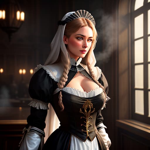  The Maid of Orleans on The Stake hyperrealistic, full body, detailed clothing, highly detailed, cinematic lighting, stunningly beautiful, intricate, sharp focus, f/1. 8, 85mm, (centered image composition), (professionally color graded), ((bright soft diffused light)), volumetric fog, trending on instagram, trending on tumblr, HDR 4K, 8K