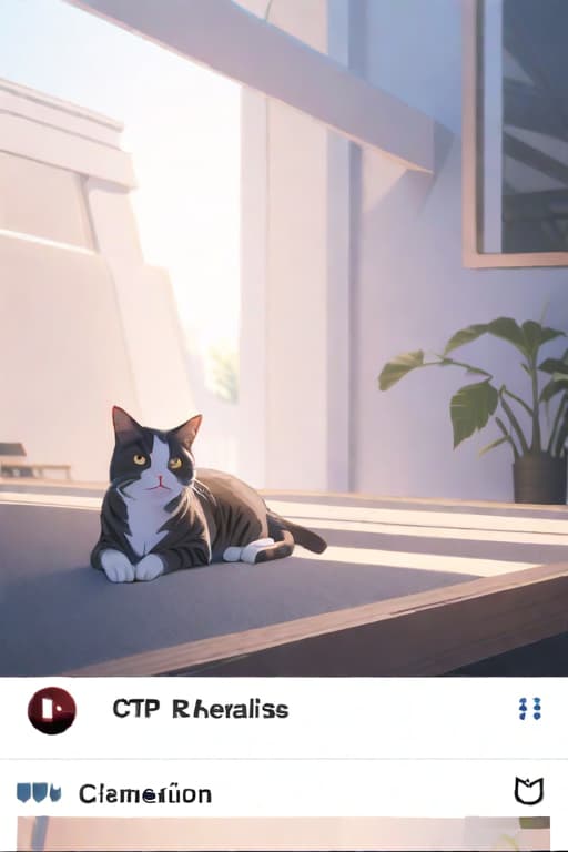  cute cat hyperrealistic, full body, detailed clothing, highly detailed, cinematic lighting, stunningly beautiful, intricate, sharp focus, f/1. 8, 85mm, (centered image composition), (professionally color graded), ((bright soft diffused light)), volumetric fog, trending on instagram, trending on tumblr, HDR 4K, 8K