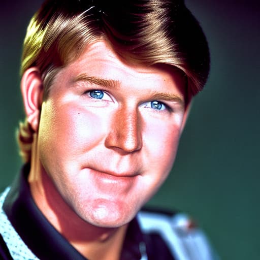 portrait+ style Larry Wilcox queer face