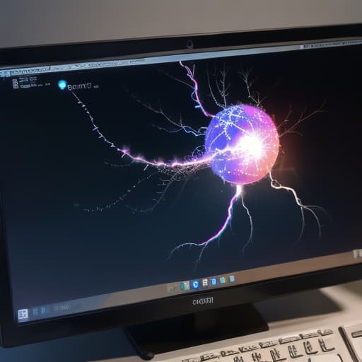  Neuron on the computer screen