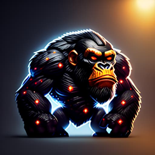 estilovintedois pixel ape token hyperrealistic, full body, detailed clothing, highly detailed, cinematic lighting, stunningly beautiful, intricate, sharp focus, f/1. 8, 85mm, (centered image composition), (professionally color graded), ((bright soft diffused light)), volumetric fog, trending on instagram, trending on tumblr, HDR 4K, 8K