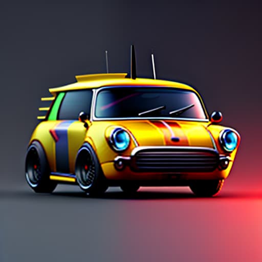 estilovintedois 3d racing car gaming mini character hyperrealistic, full body, detailed clothing, highly detailed, cinematic lighting, stunningly beautiful, intricate, sharp focus, f/1. 8, 85mm, (centered image composition), (professionally color graded), ((bright soft diffused light)), volumetric fog, trending on instagram, trending on tumblr, HDR 4K, 8K