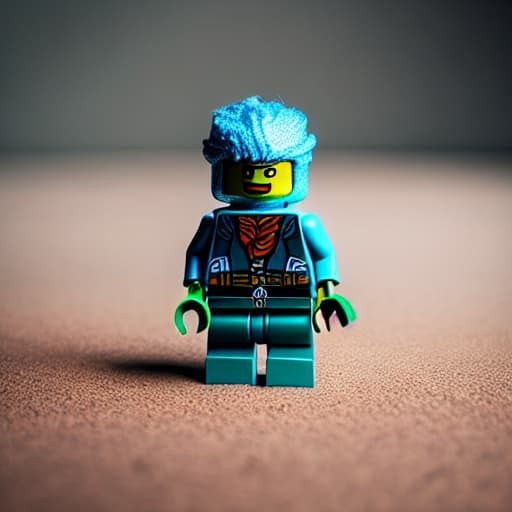  lego cute small gaming character hyperrealistic, full body, detailed clothing, highly detailed, cinematic lighting, stunningly beautiful, intricate, sharp focus, f/1. 8, 85mm, (centered image composition), (professionally color graded), ((bright soft diffused light)), volumetric fog, trending on instagram, trending on tumblr, HDR 4K, 8K