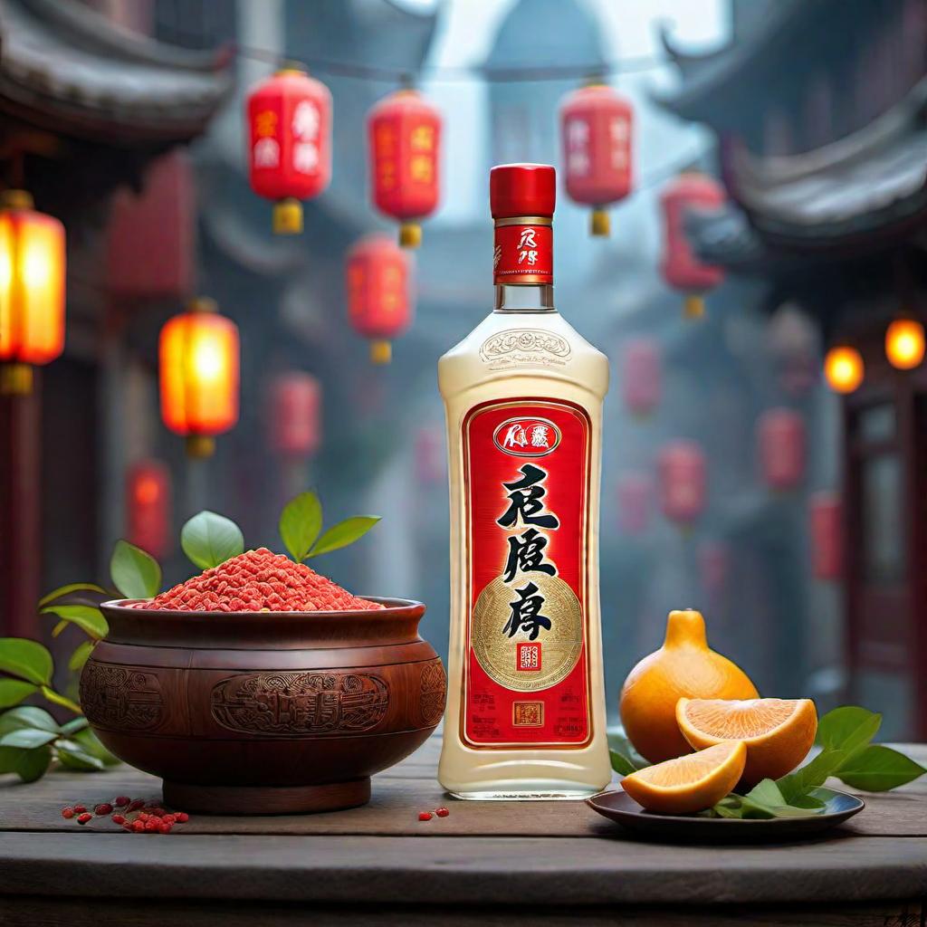  The famous Chinese Baijiu brand MaoTai is being showcased in Istanbul. hyperrealistic, full body, detailed clothing, highly detailed, cinematic lighting, stunningly beautiful, intricate, sharp focus, f/1. 8, 85mm, (centered image composition), (professionally color graded), ((bright soft diffused light)), volumetric fog, trending on instagram, trending on tumblr, HDR 4K, 8K