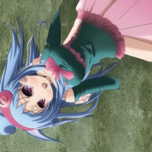 anime girl morre