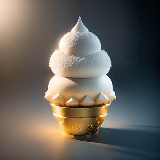  Draw an ice cream with one ball, in a conical waffle cone, in the style of cartoons., realistic, conventional, literal hyperrealistic, full body, detailed clothing, highly detailed, cinematic lighting, stunningly beautiful, intricate, sharp focus, f/1. 8, 85mm, (centered image composition), (professionally color graded), ((bright soft diffused light)), volumetric fog, trending on instagram, trending on tumblr, HDR 4K, 8K