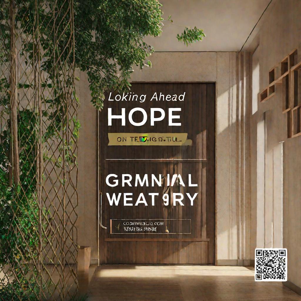  Design an image for a chapter: Looking Ahead with Hope. Do not include any text in the image. hyperrealistic, full body, detailed clothing, highly detailed, cinematic lighting, stunningly beautiful, intricate, sharp focus, f/1. 8, 85mm, (centered image composition), (professionally color graded), ((bright soft diffused light)), volumetric fog, trending on instagram, trending on tumblr, HDR 4K, 8K