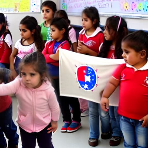  niña pequeña de 4 añitos nacionalidad chilena en 4 elprofesor se la culea en clase bandera chilena