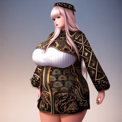  FAT anime girls hyperrealistic, full body, detailed clothing, highly detailed, cinematic lighting, stunningly beautiful, intricate, sharp focus, f/1. 8, 85mm, (centered image composition), (professionally color graded), ((bright soft diffused light)), volumetric fog, trending on instagram, trending on tumblr, HDR 4K, 8K