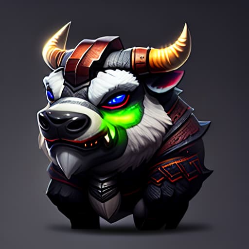  bull gaming mini character hyperrealistic, full body, detailed clothing, highly detailed, cinematic lighting, stunningly beautiful, intricate, sharp focus, f/1. 8, 85mm, (centered image composition), (professionally color graded), ((bright soft diffused light)), volumetric fog, trending on instagram, trending on tumblr, HDR 4K, 8K