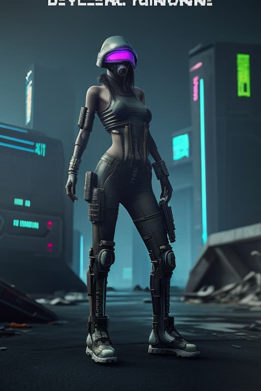  Cyberpunk alien concept ‏PUBG