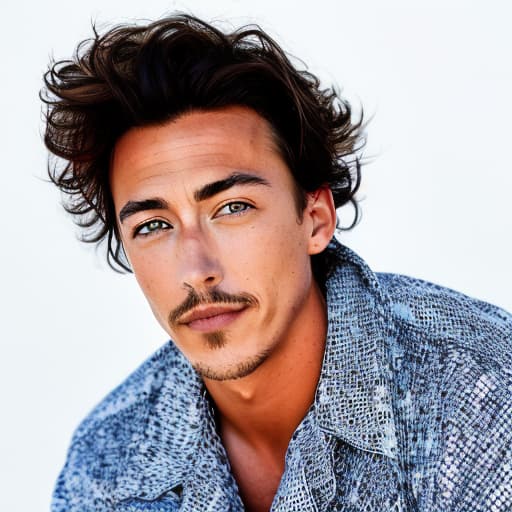 portrait+ style Andrew Keegan queer face