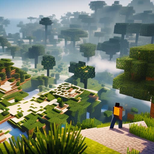  minecraft gamer hyperrealistic, full body, detailed clothing, highly detailed, cinematic lighting, stunningly beautiful, intricate, sharp focus, f/1. 8, 85mm, (centered image composition), (professionally color graded), ((bright soft diffused light)), volumetric fog, trending on instagram, trending on tumblr, HDR 4K, 8K