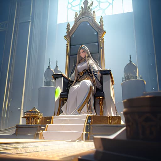  (Throne wishlist), anime, highly detailed, 4k, high quality, trending on art station hyperrealistic, full body, detailed clothing, highly detailed, cinematic lighting, stunningly beautiful, intricate, sharp focus, f/1. 8, 85mm, (centered image composition), (professionally color graded), ((bright soft diffused light)), volumetric fog, trending on instagram, trending on tumblr, HDR 4K, 8K