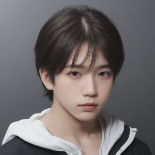  boy, best quality, solo, headshot, simple background