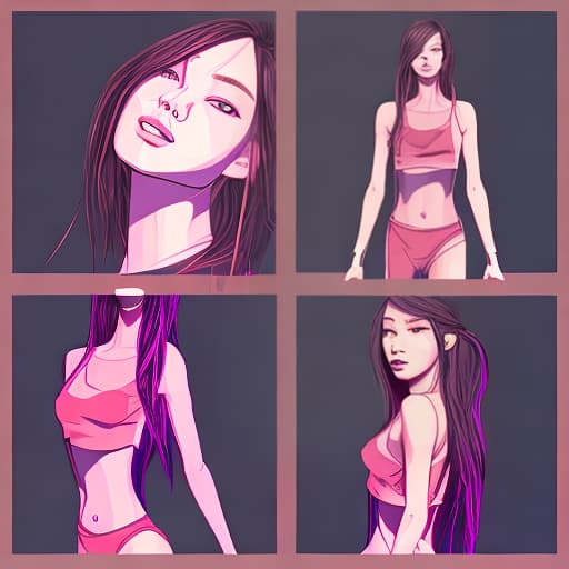 nvinkpunk * Jeni Kim is a , 20-2 * of medium height, thin physique, delicate shapes * The face is oval, with expressive features * Pale, but even * Hair is dark, straight, to the shoulders * Jeni Kim is a , 18-20 year * of medium height, thin physique, delicate shapes * The face is oval, with expressive features * Pale, but even * Hair is dark, straight, to the shoulders * Jenny is a young model, , with a beautiful face, thin body and gentle voice. * She has thin facial features, a small nose and blue eyes. * Black hair falls in waves on the shoulders. * Jenny has a fragile physique with a thin waist and delicate s. * full body, body, perfect body