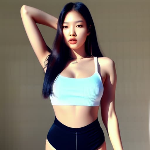  Model, Jennie Kim, beautiful face, beautiful body, beautiful , full body, pose, cinematic, Ultra detailed body, 