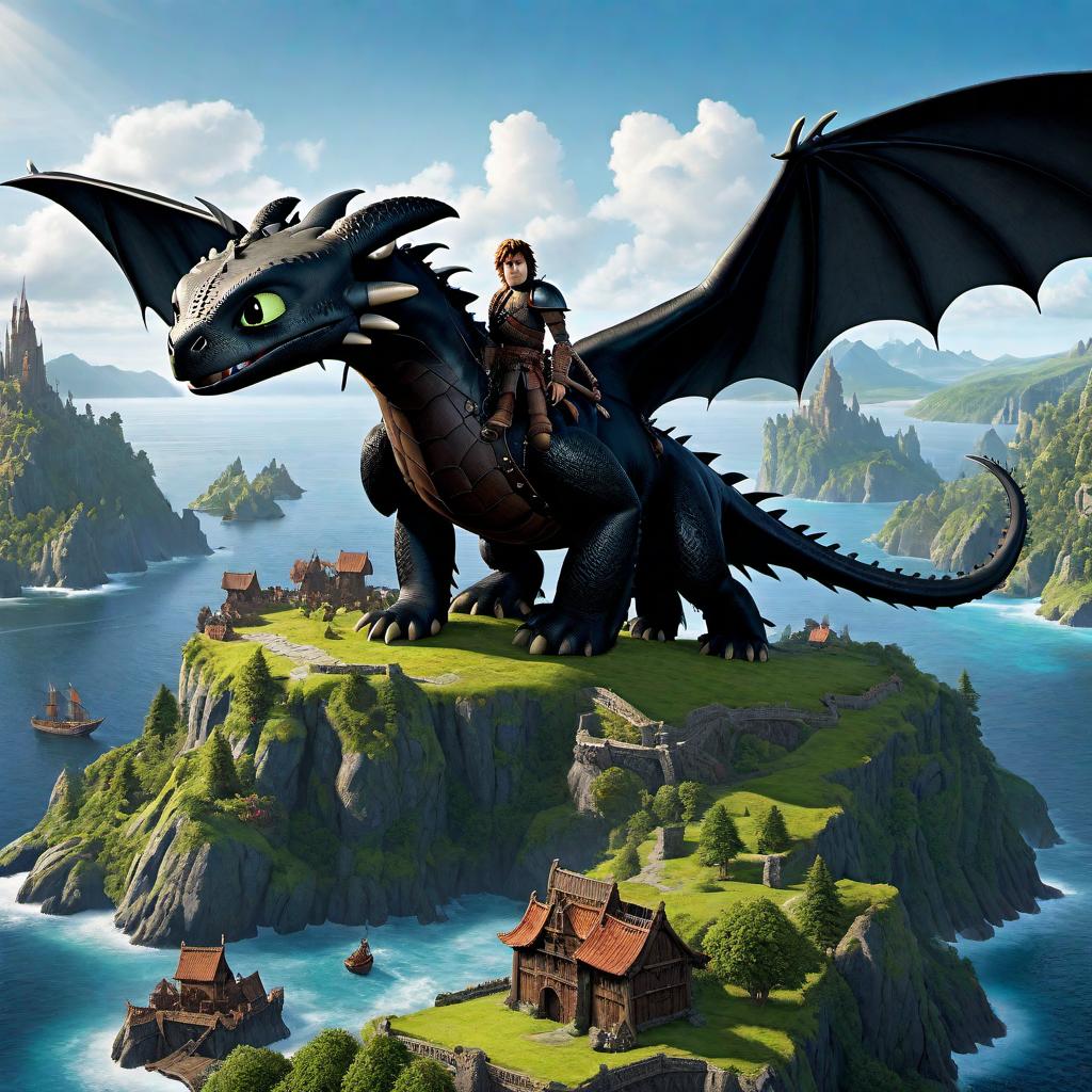  a detailed map of the How to Train Your Dragon world, featuring the Island of Berk, Dragon Island, the Barbaric Archipelago, and other key locations from the franchise. The map should be in a fantasy style, with detailed illustrations of the islands, sea, and iconic landmarks like the Great Hall, the dragon's nesting grounds, and major Viking settlements. hyperrealistic, full body, detailed clothing, highly detailed, cinematic lighting, stunningly beautiful, intricate, sharp focus, f/1. 8, 85mm, (centered image composition), (professionally color graded), ((bright soft diffused light)), volumetric fog, trending on instagram, trending on tumblr, HDR 4K, 8K