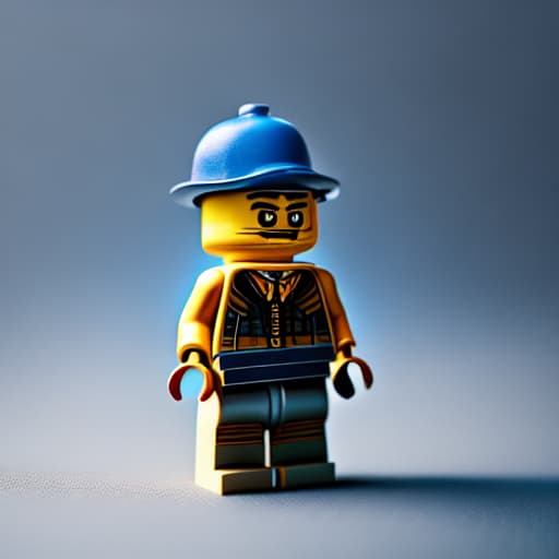  lego cute small gaming character hyperrealistic, full body, detailed clothing, highly detailed, cinematic lighting, stunningly beautiful, intricate, sharp focus, f/1. 8, 85mm, (centered image composition), (professionally color graded), ((bright soft diffused light)), volumetric fog, trending on instagram, trending on tumblr, HDR 4K, 8K