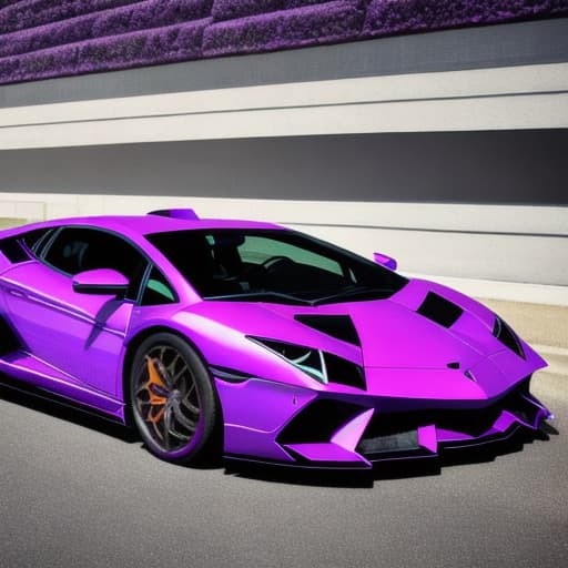  Purple Lamborghini