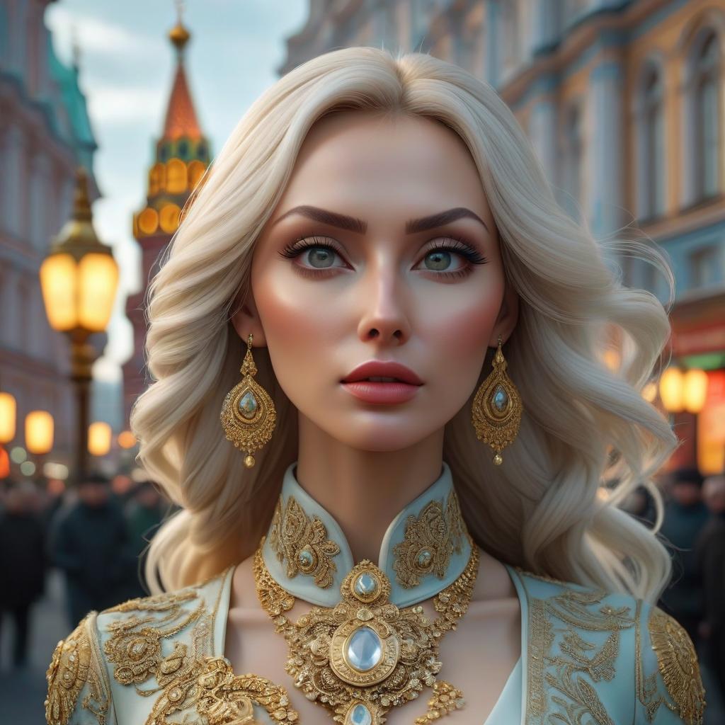  Russia, city Moscow, at the beginning of 2000s. Translation: Russia, city Moscow, at the start of the 2000's. hyperrealistic, full body, detailed clothing, highly detailed, cinematic lighting, stunningly beautiful, intricate, sharp focus, f/1. 8, 85mm, (centered image composition), (professionally color graded), ((bright soft diffused light)), volumetric fog, trending on instagram, trending on tumblr, HDR 4K, 8K