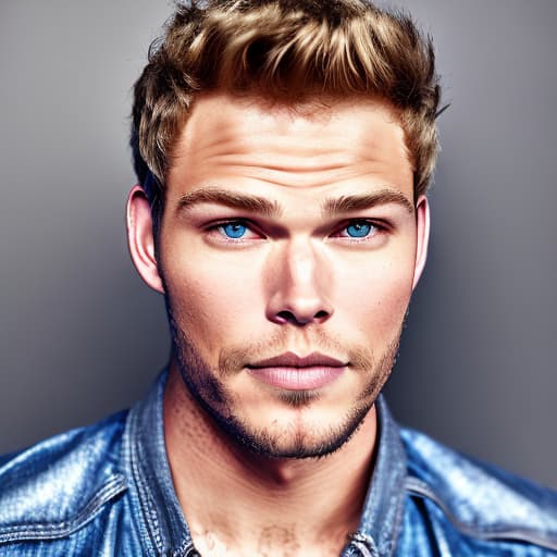 portrait+ style kellan Lutz queer face