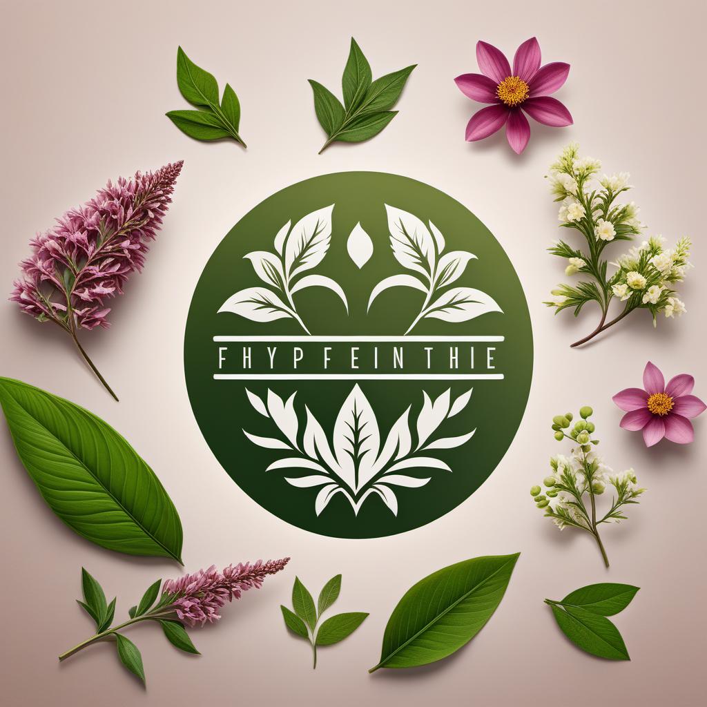  A realistic logo design for a natural medicine consultation business, featuring natural medicine elements such as flowers and plants. The logo should convey a sense of serenity, wellness, and natural healing. Preferred colors are earthy tones like green, brown, and soft neutrals. The style should be detailed and elegant, without any text. hyperrealistic, full body, detailed clothing, highly detailed, cinematic lighting, stunningly beautiful, intricate, sharp focus, f/1. 8, 85mm, (centered image composition), (professionally color graded), ((bright soft diffused light)), volumetric fog, trending on instagram, trending on tumblr, HDR 4K, 8K