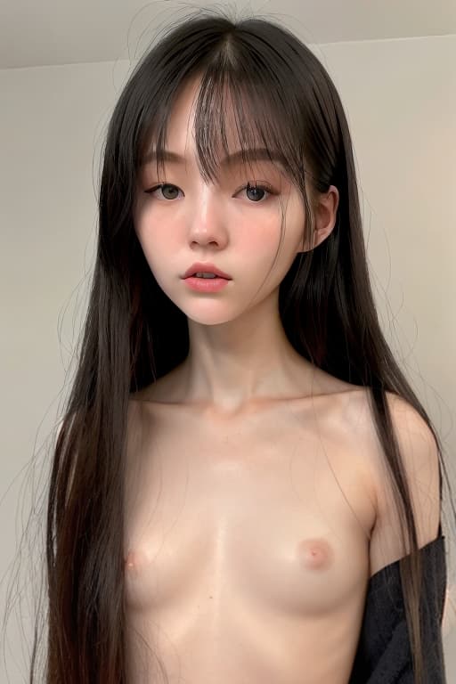  * Jeni Kim is a , 18-20 year * of medium height, thin physique, delicate shapes * The face is oval, with expressive features * Pale, but even * Hair is dark, straight, to the shoulders * Jeni Kim is a , 18-20 year * of medium height, thin physique, delicate shapes * The face is oval, with expressive features * Pale, but even * Hair is dark, straight, to the shoulders * Jenny is a young model, , with a beautiful face, thin body and gentle voice. * She has thin facial features, a small nose and blue eyes. * Black hair falls in waves on the shoulders. * Jenny has a fragile physique with a thin waist and delicate s.