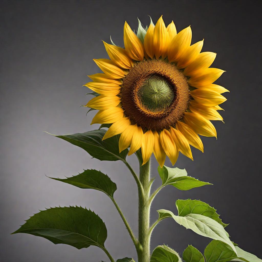  A vibrant, full-bloom sunflower with the text 'Berlinda Gomez’s Sunflower' displayed prominently in a stylish and artistic font. The overall design should be simple yet elegant, focusing on the beauty of the sunflower and the name. hyperrealistic, full body, detailed clothing, highly detailed, cinematic lighting, stunningly beautiful, intricate, sharp focus, f/1. 8, 85mm, (centered image composition), (professionally color graded), ((bright soft diffused light)), volumetric fog, trending on instagram, trending on tumblr, HDR 4K, 8K