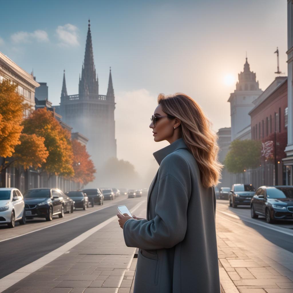  A friendly AI assistant asking a user for more details about their Instagram Reel theme to craft an engaging description for the post. The background should include social media icons, and the assistant should appear approachable and ready to help. hyperrealistic, full body, detailed clothing, highly detailed, cinematic lighting, stunningly beautiful, intricate, sharp focus, f/1. 8, 85mm, (centered image composition), (professionally color graded), ((bright soft diffused light)), volumetric fog, trending on instagram, trending on tumblr, HDR 4K, 8K