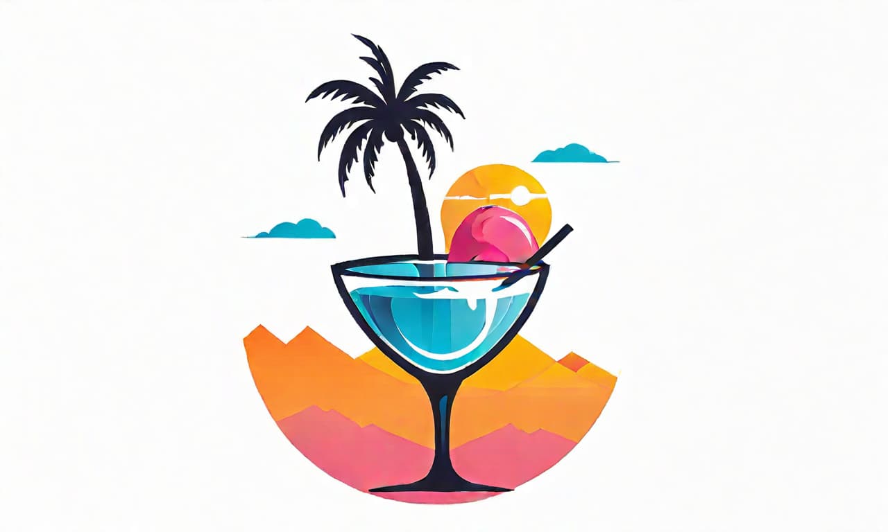  concept art Update the logo of the tourist company "Tour Bar Zhara", with a modern and stylish image. Tourism. This can be related to the globalization of tourism and the possibility of traveling to any corner of the world. Elements can be depicted in 2D to create depth and visibility. A cocktail that contains all forms of leisure, the sea, planes, sun and palm trees. Digital. Represent the logo as a sweet path, where each sweetness is a tourist destination. For example, we can use ice cream, where ice cream is a cocktail consisting of tourism components. This could be interesting and attractive for the youth. Updated translation: Modernize the logo of the tourist company "Tour Bar Zhara" with an eye catching design. Tourism. This may b hyperrealistic, full body, detailed clothing, highly detailed, cinematic lighting, stunningly beautiful, intricate, sharp focus, f/1. 8, 85mm, (centered image composition), (professionally color graded), ((bright soft diffused light)), volumetric fog, trending on instagram, trending on tumblr, HDR 4K, 8K