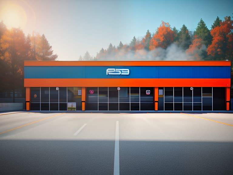  Vibrant image Parking lot with cars Sunny day Russia Minimalism Orange and blue tones hyperrealistic, full body, detailed clothing, highly detailed, cinematic lighting, stunningly beautiful, intricate, sharp focus, f/1. 8, 85mm, (centered image composition), (professionally color graded), ((bright soft diffused light)), volumetric fog, trending on instagram, trending on tumblr, HDR 4K, 8K