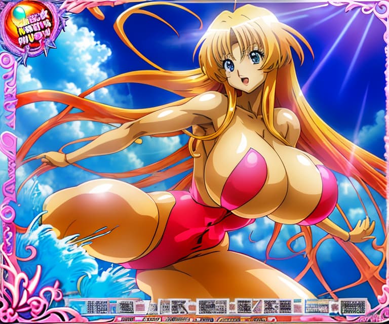  in bright light nud anime super models with massive boobs