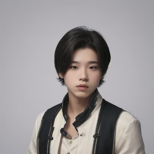  boy, best quality, solo, headshot, simple background