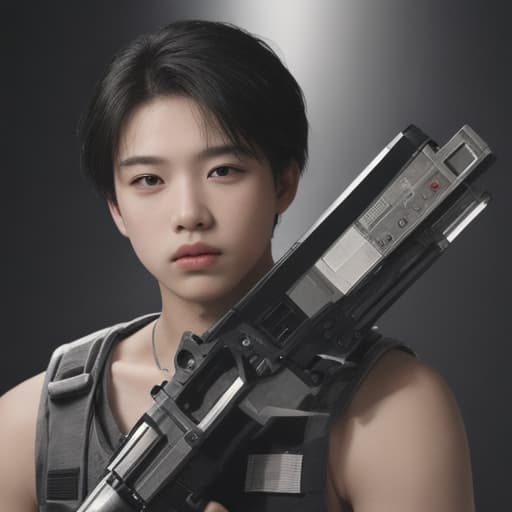  boy, best quality, solo, headshot, simple background