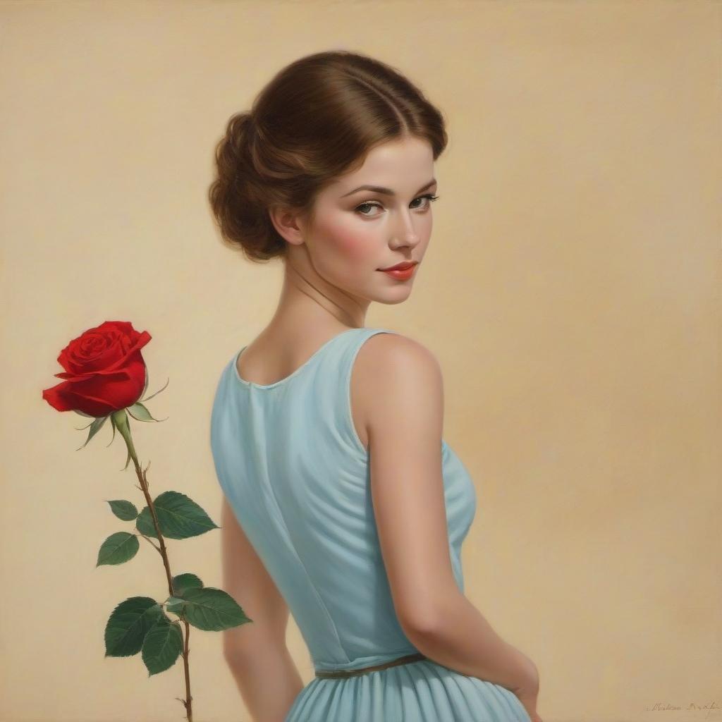  Michael Parks, Dariusz Zawadzki, Pavel Orinyansky, Alexander Maranov.Girl with a rose