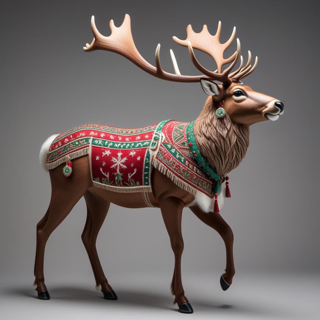  It appears you've shared an image of a craft pattern for a reindeer design. If you have any specific questions about this craft pattern or need further information on how to read it or use it, feel free to ask, and I'd be glad to assist you. hyperrealistic, full body, detailed clothing, highly detailed, cinematic lighting, stunningly beautiful, intricate, sharp focus, f/1. 8, 85mm, (centered image composition), (professionally color graded), ((bright soft diffused light)), volumetric fog, trending on instagram, trending on tumblr, HDR 4K, 8K