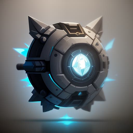  round white rosy robot, sprite of video games, icons, 2d icons, rpg skills icons, world of warcraft, league of legends, ability icon, fantasy, potions, spells, objects, flowers, gems, swords, axe, hammer, fire, ice, arcane, shiny object, graphic design, high contrast, artstation hyperrealistic, full body, detailed clothing, highly detailed, cinematic lighting, stunningly beautiful, intricate, sharp focus, f/1. 8, 85mm, (centered image composition), (professionally color graded), ((bright soft diffused light)), volumetric fog, trending on instagram, trending on tumblr, HDR 4K, 8K