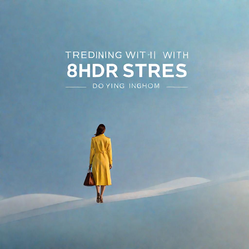  Design an image for a chapter: Coping with Stress. Do not include any text in the image. hyperrealistic, full body, detailed clothing, highly detailed, cinematic lighting, stunningly beautiful, intricate, sharp focus, f/1. 8, 85mm, (centered image composition), (professionally color graded), ((bright soft diffused light)), volumetric fog, trending on instagram, trending on tumblr, HDR 4K, 8K