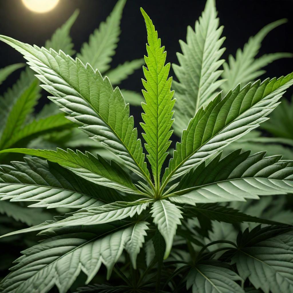  An animated cannabis leaf with a friendly and fun appearance. The leaf should have a face with big, cute eyes, a wide grin, and expressive, playful features. The overall style should be colorful and lighthearted, suitable for a cartoon or animation. hyperrealistic, full body, detailed clothing, highly detailed, cinematic lighting, stunningly beautiful, intricate, sharp focus, f/1. 8, 85mm, (centered image composition), (professionally color graded), ((bright soft diffused light)), volumetric fog, trending on instagram, trending on tumblr, HDR 4K, 8K