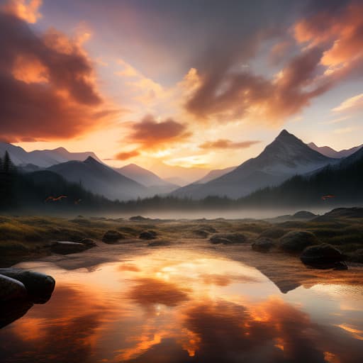  As the sun sets, the Dragon flies through the clouds., wildlife photography, photograph, high quality, wildlife, f 1.8, soft focus, 8k, national geographic, award winning photograph by nick nichols hyperrealistic, full body, detailed clothing, highly detailed, cinematic lighting, stunningly beautiful, intricate, sharp focus, f/1. 8, 85mm, (centered image composition), (professionally color graded), ((bright soft diffused light)), volumetric fog, trending on instagram, trending on tumblr, HDR 4K, 8K