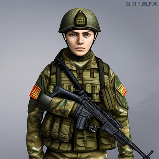  Ukrainian soldier