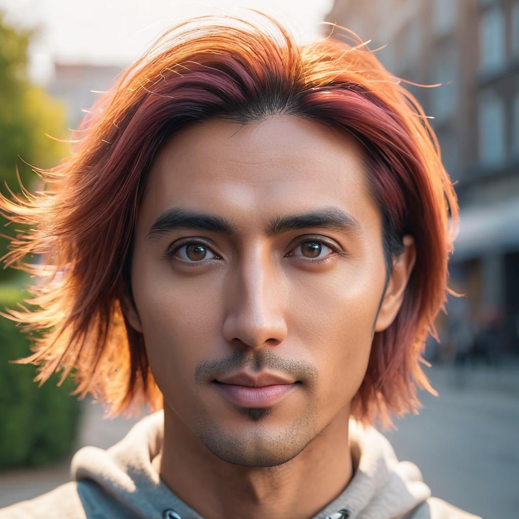  actual 8K portrait photo of gareth person, portrait, happy colors, bright eyes, clear eyes, warm smile, smooth soft skin, big dreamy eyes, beautiful intricate colored hair, symmetrical, anime wide eyes, soft lighting, detailed face, by makoto shinkai, stanley artgerm lau, wlop, rossdraws, concept art, digital painting, looking into camera hyperrealistic, full body, detailed clothing, highly detailed, cinematic lighting, stunningly beautiful, intricate, sharp focus, f/1. 8, 85mm, (centered image composition), (professionally color graded), ((bright soft diffused light)), volumetric fog, trending on instagram, trending on tumblr, HDR 4K, 8K