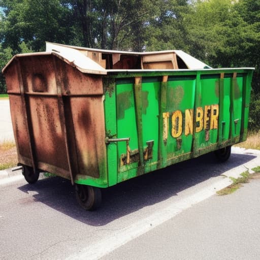  Old dumpster car