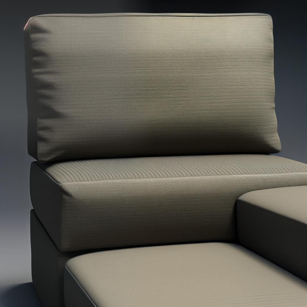  , (((sampler of texture material))), (((mockup design))), (((shown as a 3D model))), (((flat surface, vertical, square, display only))), (((a sofa))), (((front view only))), (((no background))), (masterpiece, best quality), intricate details, HDR 4K, 8K