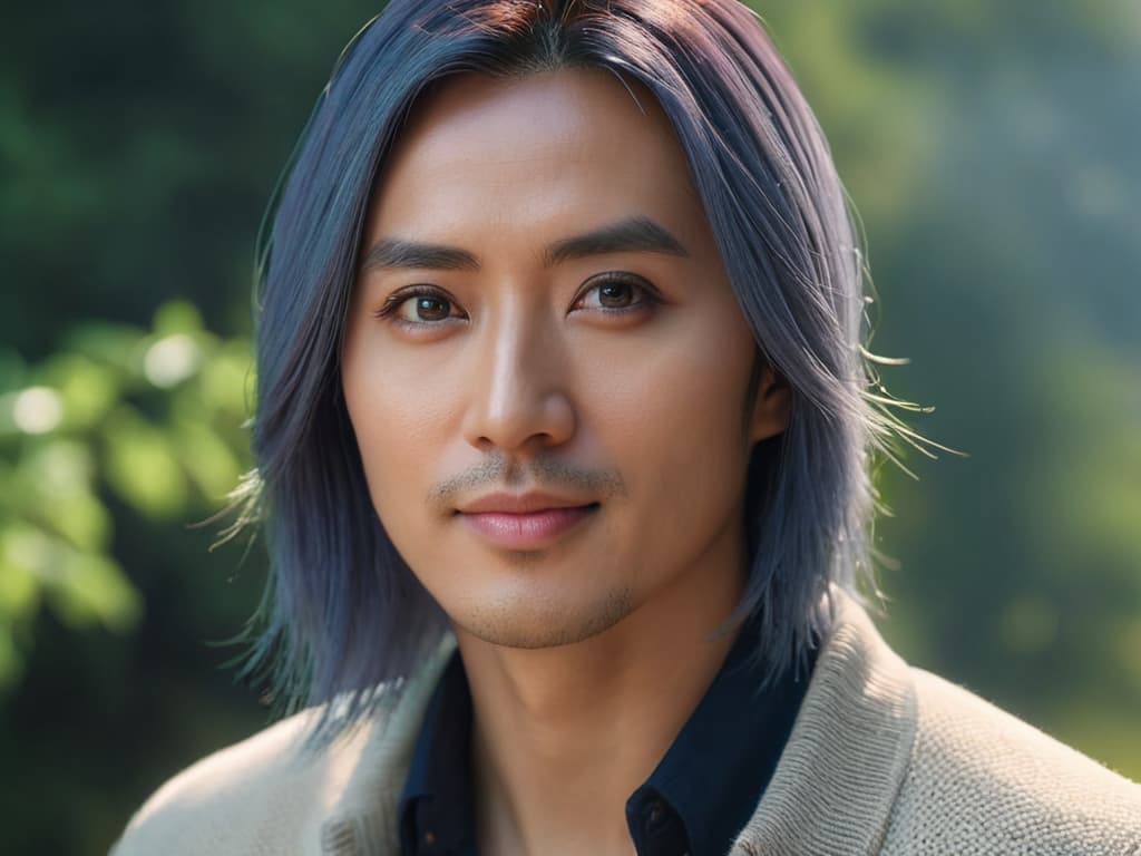  actual 8K portrait photo of gareth person, chinese, portrait, happy colors, bright eyes, clear eyes, warm smile, smooth soft skin, big dreamy eyes, beautiful intricate colored hair, symmetrical, anime wide eyes, soft lighting, detailed face, by makoto shinkai, stanley artgerm lau, wlop, rossdraws, concept art, digital painting, looking into camera hyperrealistic, full body, detailed clothing, highly detailed, cinematic lighting, stunningly beautiful, intricate, sharp focus, f/1. 8, 85mm, (centered image composition), (professionally color graded), ((bright soft diffused light)), volumetric fog, trending on instagram, trending on tumblr, HDR 4K, 8K