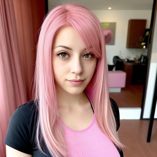   pink haired vigina