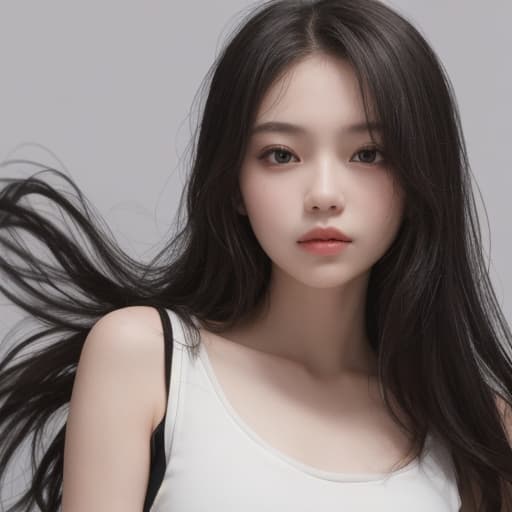  girl, best quality, solo, headshot, simple background