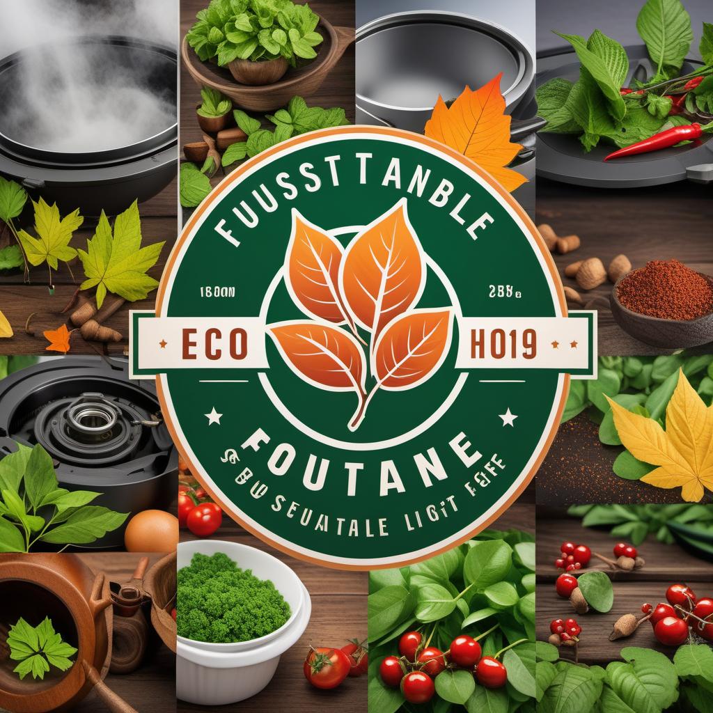  Logo design for a business selling used appliance parts, with the slogan 'Sustainable Solutions for Home Comfort'. The logo should feature eco-friendly elements such as leaves or a green color scheme, combined with imagery that suggests home comfort and appliances. The design should be modern, clean, and professional. hyperrealistic, full body, detailed clothing, highly detailed, cinematic lighting, stunningly beautiful, intricate, sharp focus, f/1. 8, 85mm, (centered image composition), (professionally color graded), ((bright soft diffused light)), volumetric fog, trending on instagram, trending on tumblr, HDR 4K, 8K